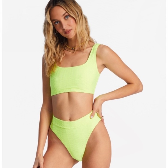 π₯π₯BILLABONG - WAVE TRIP CROP TANK MAUI BIKINI SETπ₯π₯ - Picture 9 of 11